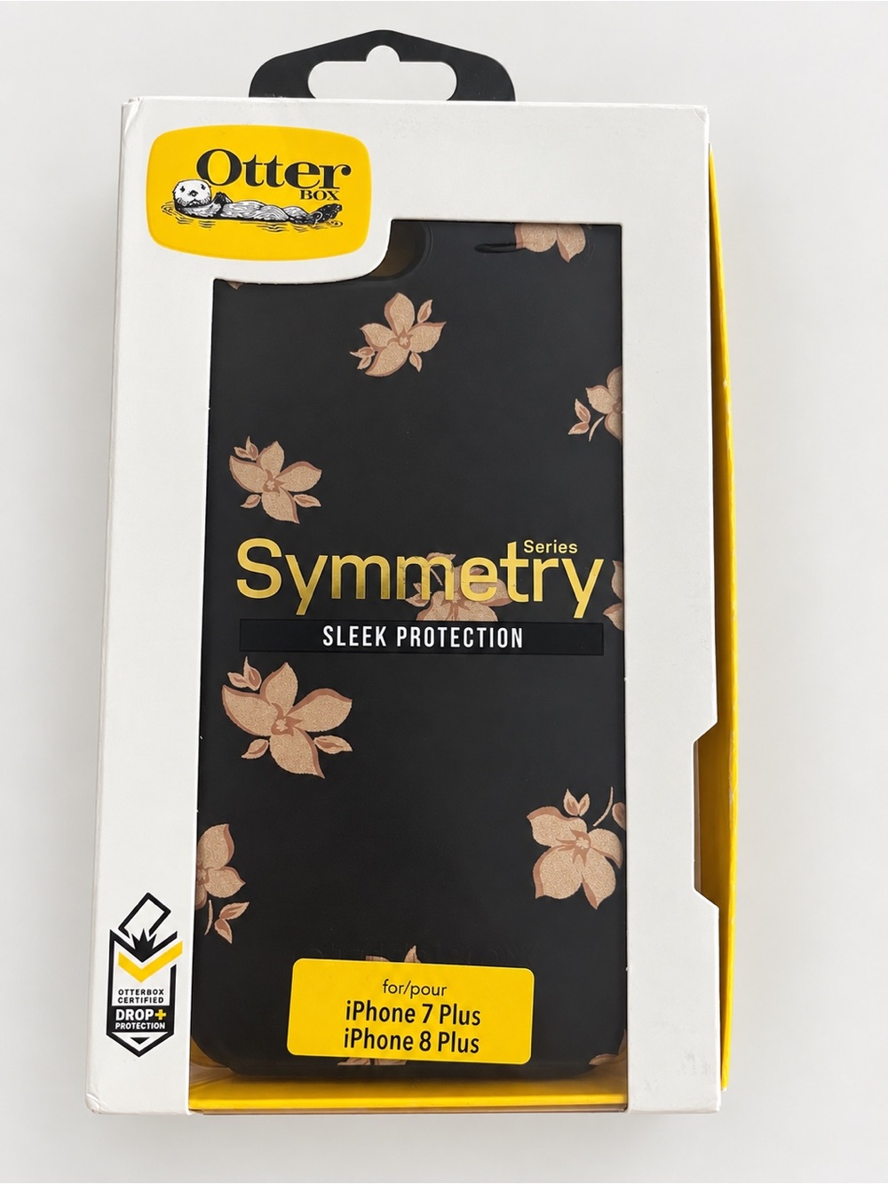 OtterBox Symmetry Series Floral Black/Gold/Light Pink Case iPhone 7 Plus/8 Plus